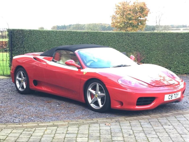 View FERRARI 360 3.6 Spider F1 2dr